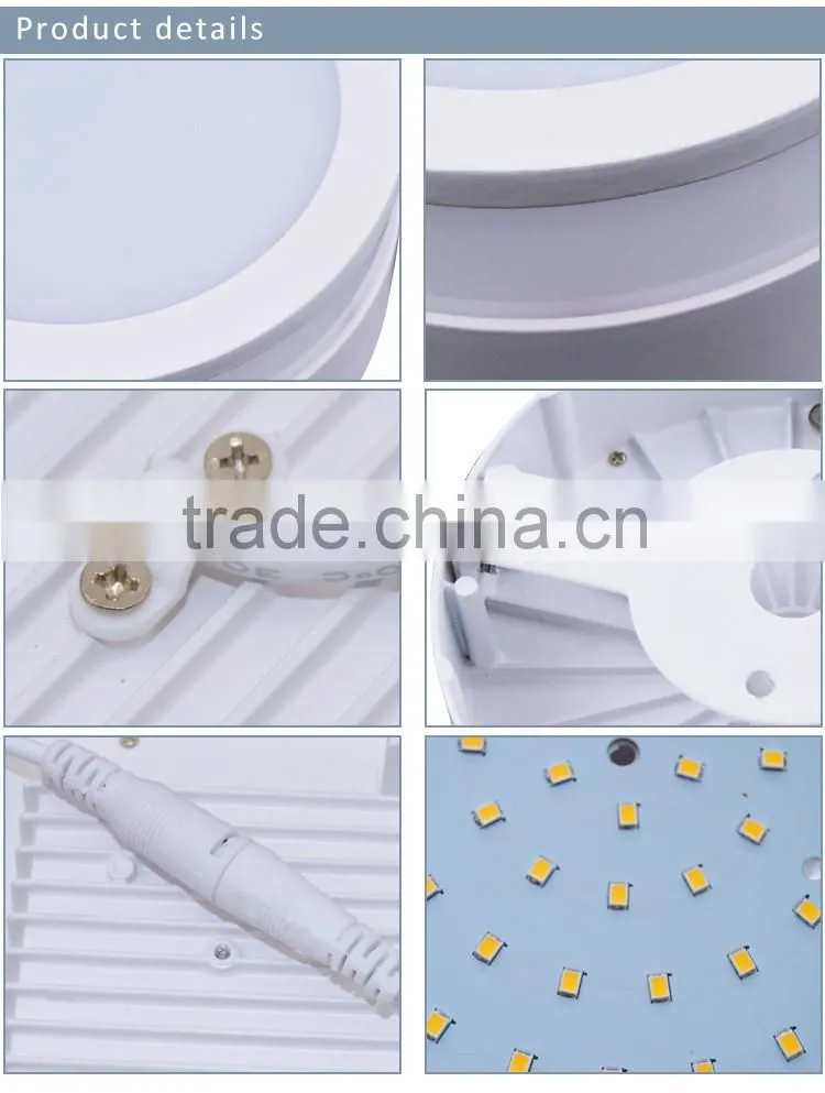 Round / Square 12W 18W 24W Surface LED Ceiling Down Light