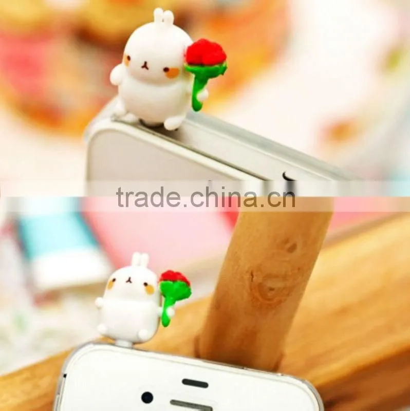 2013 Earphone Dustproof Plug Headset Jack Dust Cap Free Shipping