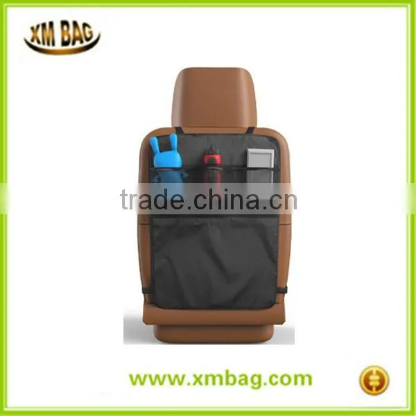 Kick Mats 2 Pack With Pocket Organizers - Car Seat Back Protector