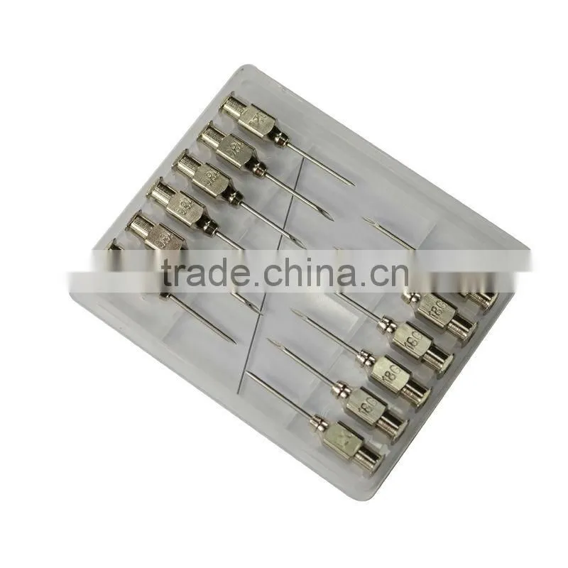 WJ309 18mm hub veterinary equipment strong needle brass needle