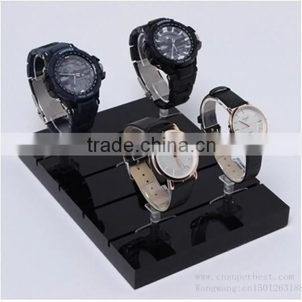 China manufacturer design desktop acrylic watch display case