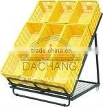 Steel Vegetable and Fruit Display Rack Powder Coated