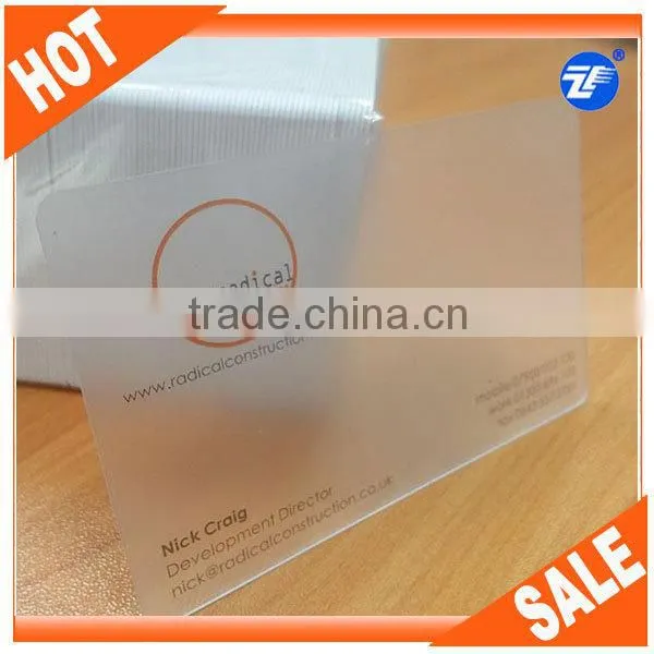 transparent business cards manufacturer in guangzhou