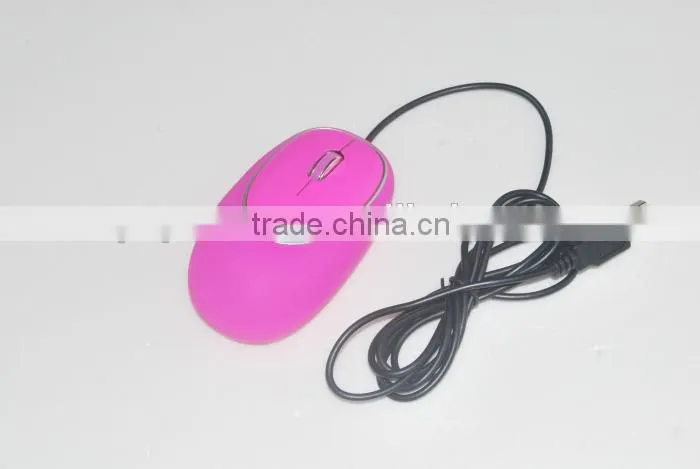 computer USB wired optical gift silicon soft anti-stress mouse