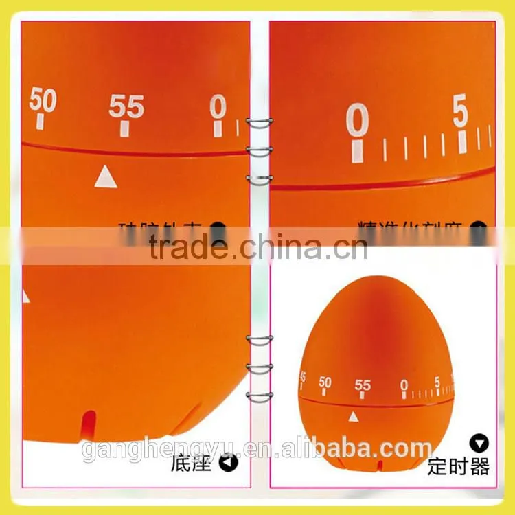 Countdown egg mechanical kitchen timer