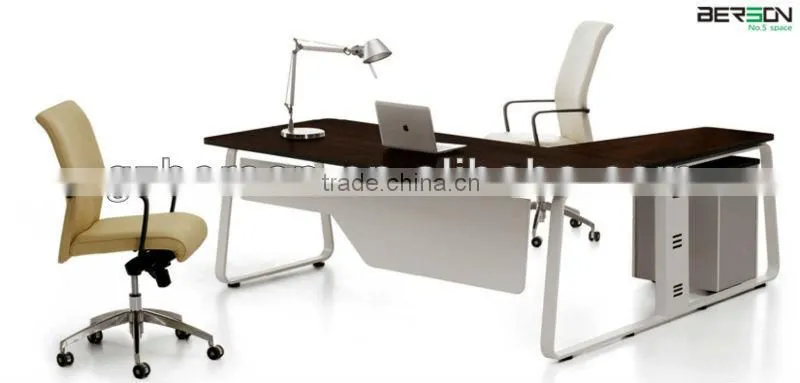 Modern office furniture with panel board design