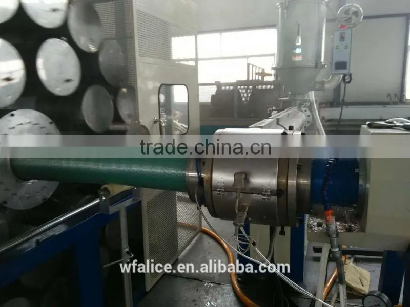pvc flat pipe machine