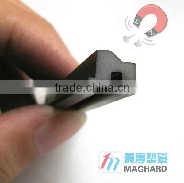 isotropic flexible extruded magnetic rubber foil /strips