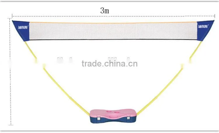 Outdoor Mini Portable Badminton Net With Ploes
