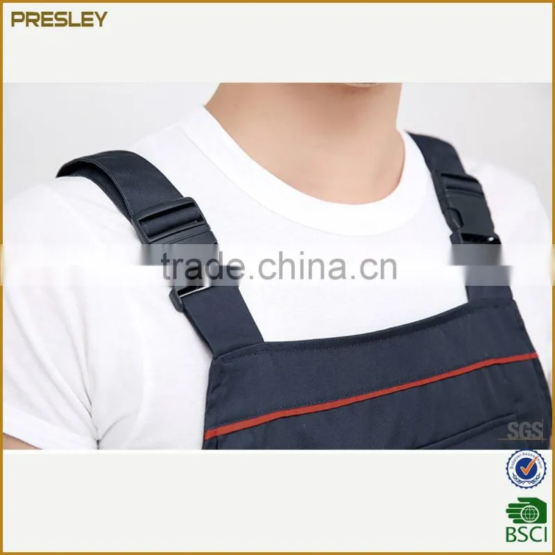 Custom Men's Jump suit overalls Bibs Workwears With Embroidery Logo