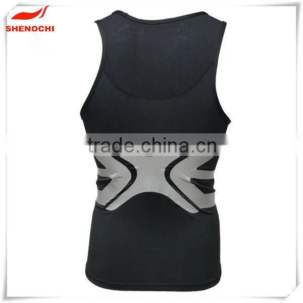 High quality dongguan factory OEM compression wear wholesale sports singlets