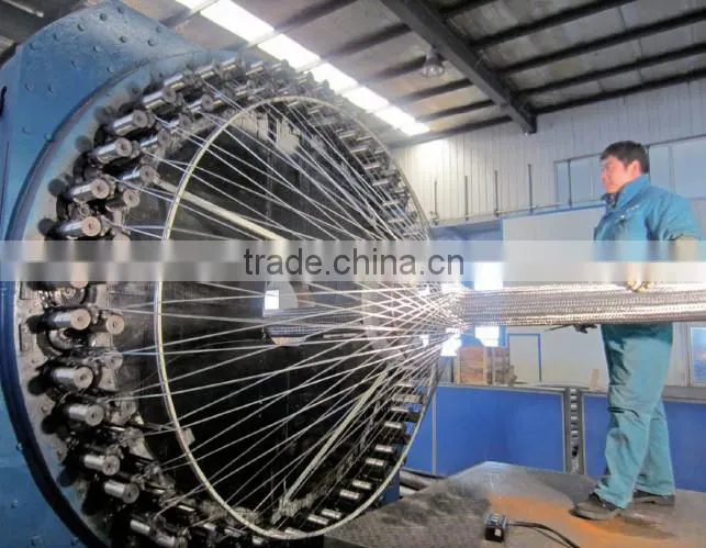 ISO stainless steel braid/ flexible wire braid for hose/stainless steel wire mesh braid