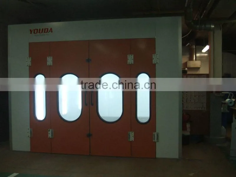 4 fold Main door full down draft spray booth, oven auto paint booth spraybooths