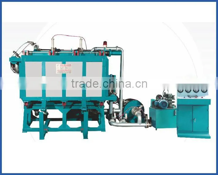 Air cooling EPS automatic vacuum foam Block molding Machine