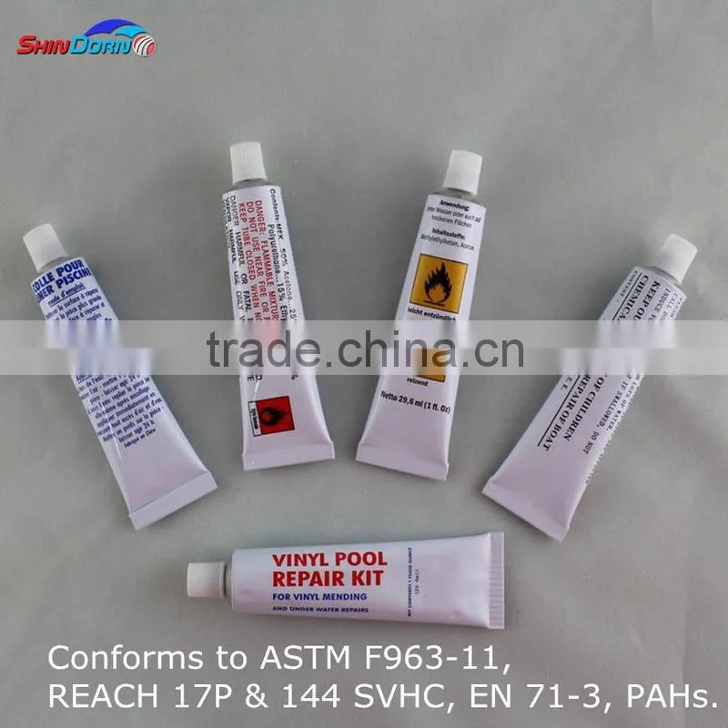 Heavy duty clear waterproof glue for plastic