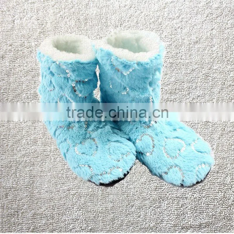 Fashion Women's Glitter Shinning Slipper Boots Indoor Outdoor Slippers