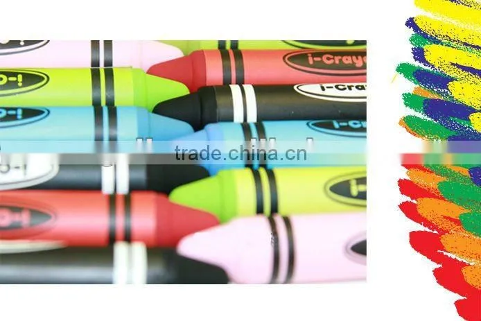 Colorful Crayon cool touch stylus pen