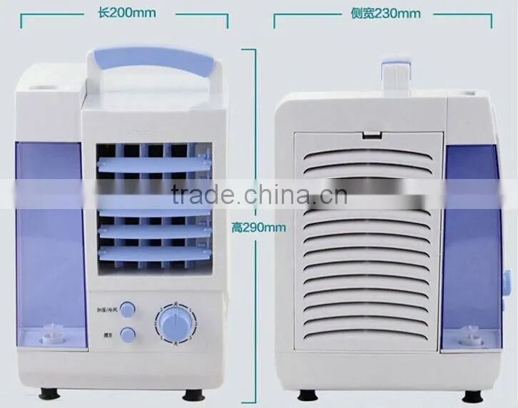 0.8L noiseless mini room low power consumption air cooler with custom remote control