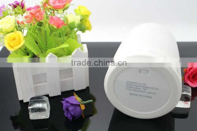 2016 AJ99 Wireless Touch Sensor Color Changing Led Table Desk Night Lamp With Portable Mini Speaker Bluetooth
