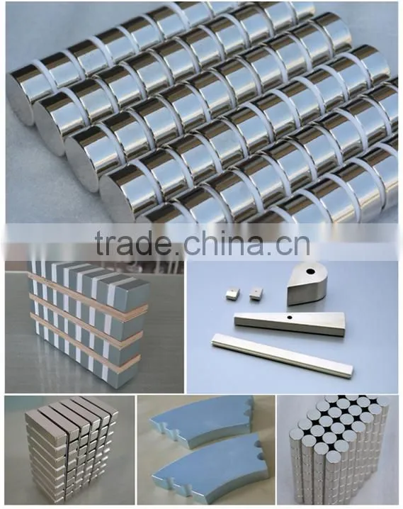 N35-N52 block sintered neodymium permanent strong magnet