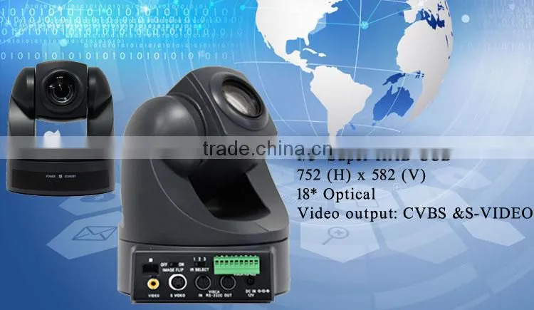 18X Audio guide system Video Conference Camera