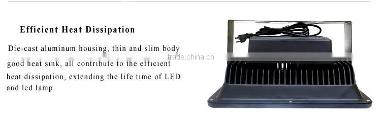 UL DLC CE 150W LED Flood Light with 5 Years Warranty