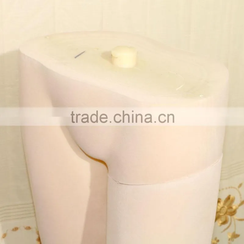 Sexy velvet covered full body plastic female mannequins