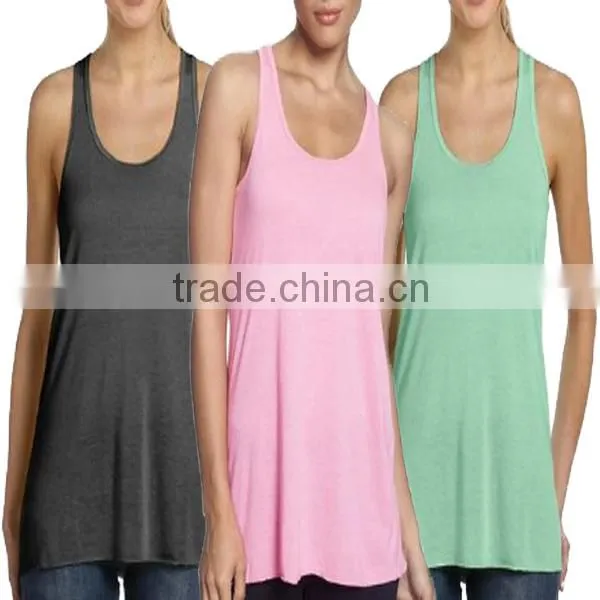 Hot girl sexy cotton custom wholesale tank top (YCT-C0152)