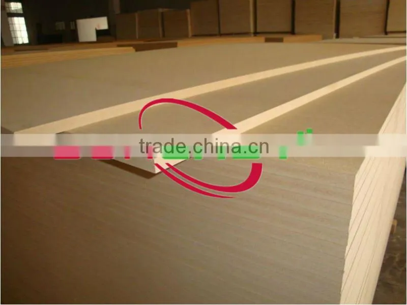18mm plain MDF/raw smooth MDF/medium density fibreboard/MDF boards