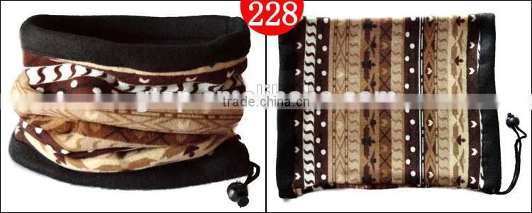 polar fleece winter neck warmer scarf 230