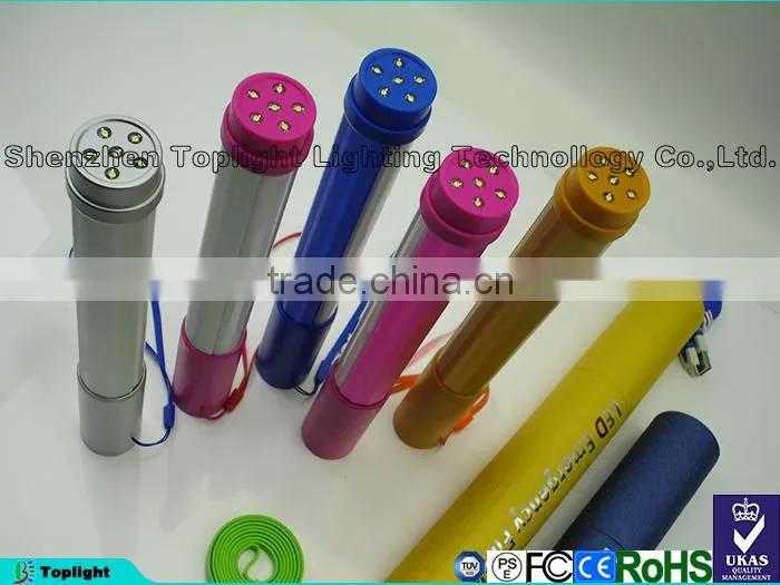 shenzhen DC5V hand rechargeable flashlight led
