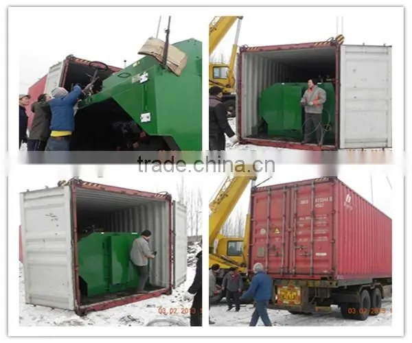Biodegradable waste compost turner machine/food waste recycling machine/food waste processing machine