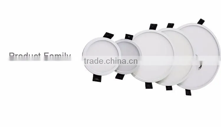 IP44 round led panel light / dimmable led light panel / SMD slim led panel