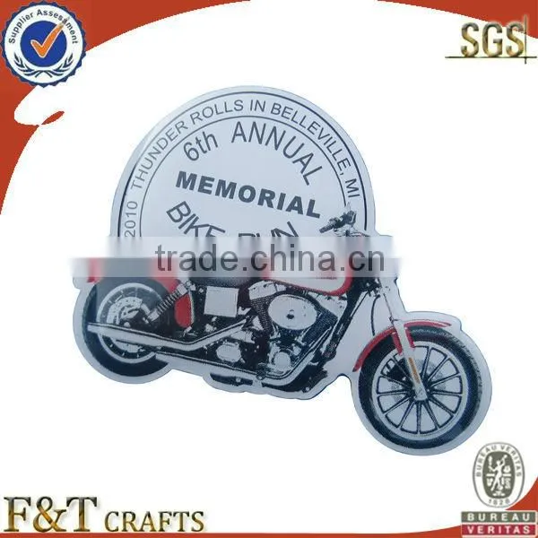 custom made cheap metal badge print
