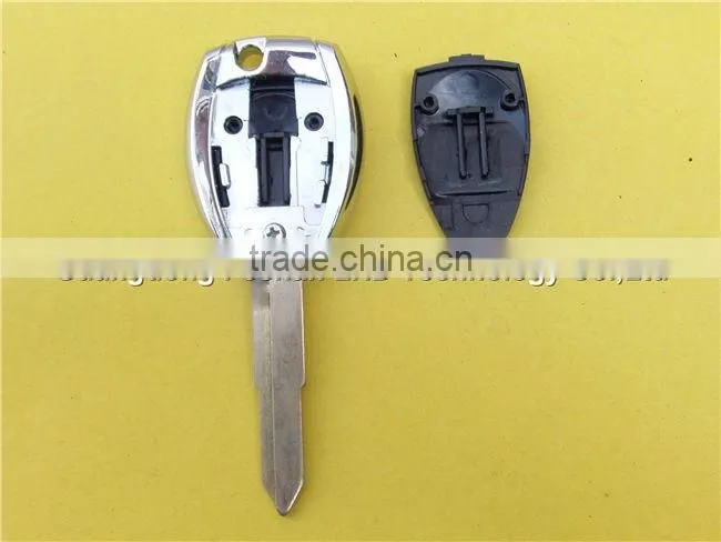 3 buttons transponder chip key blank for Toyota key TOY47 blade