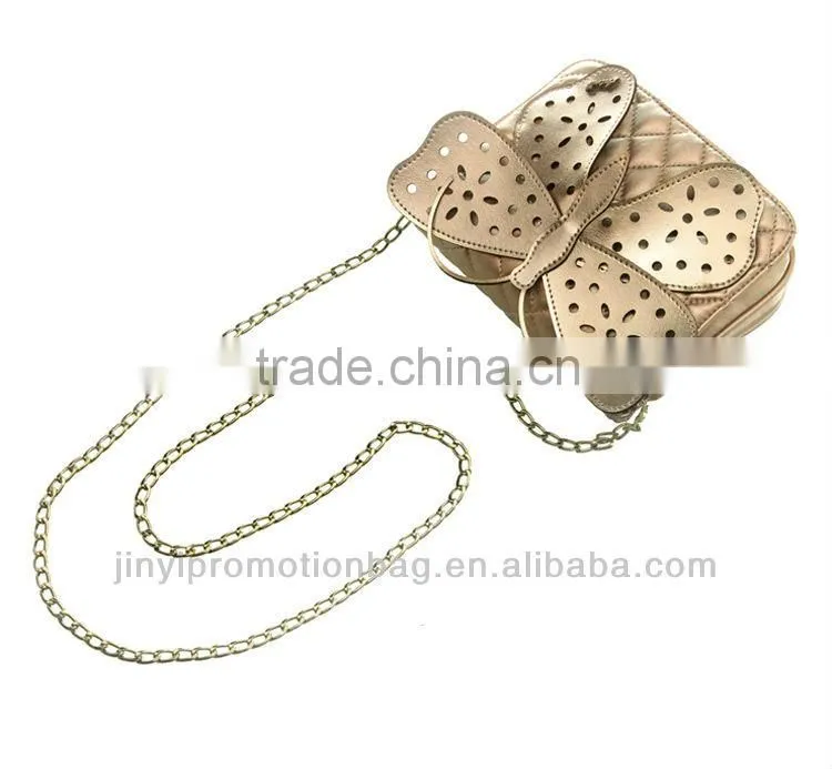 2013 fashion ladies butterfly handbag/messenger bag PU handbag/messenger bag