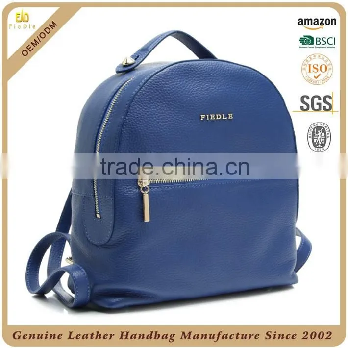 CSYH299-0012016 trending product genuine leather backpack bags for girl