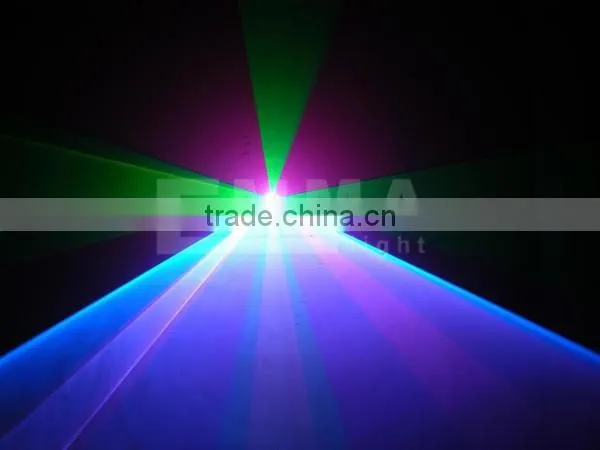 professional lighting 3D effect ILDA 3000mw-6000MW rgb animation laser is available