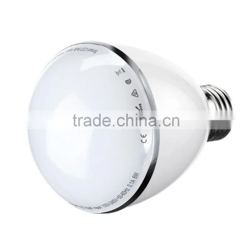 8 Colors 6W 0.1A IR Control Smart LED Bulb