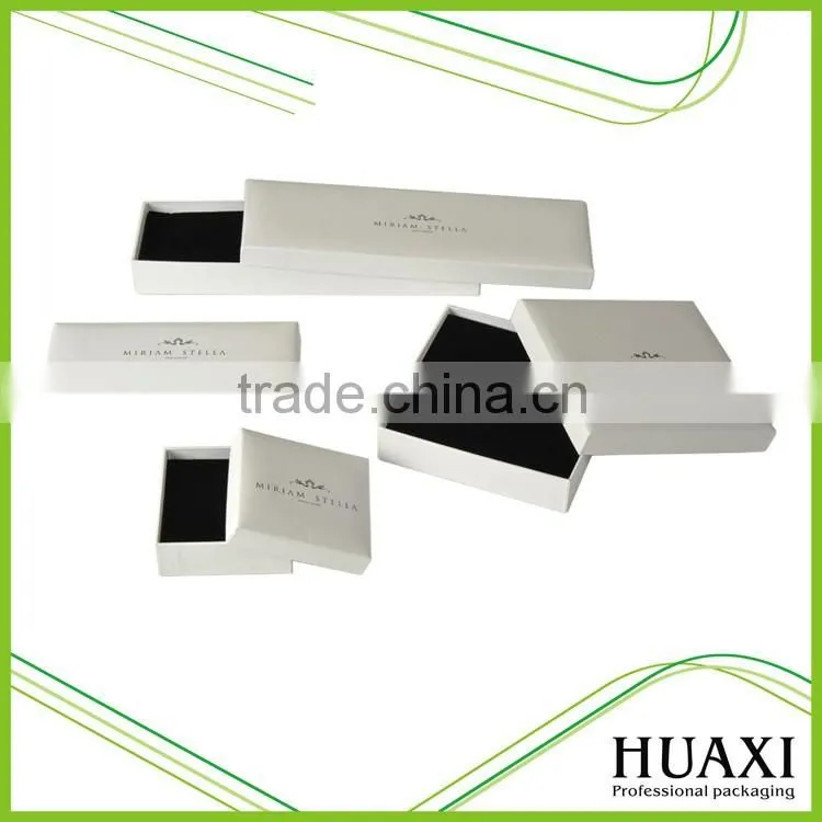 Handmade paper jewelry boxes for pendant & cardboard jewelry set boxes