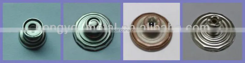 Fashion Metal Shank Button / Rivet Jean Button