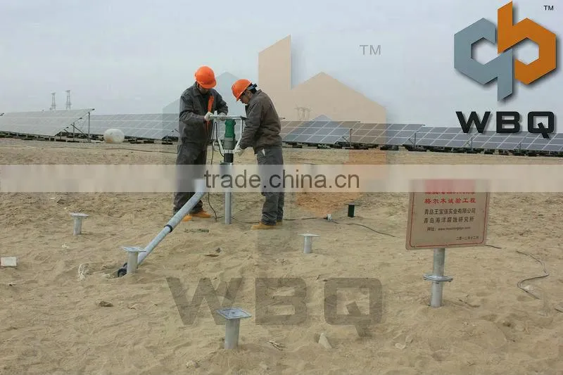 ground screw for solar and garden
