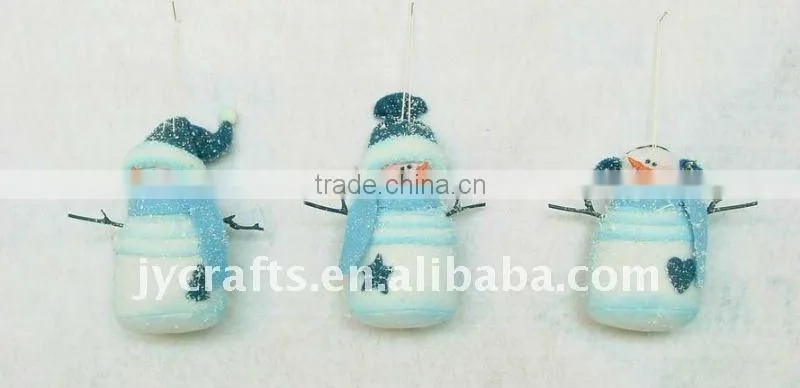 good quality snowman ornament Santa ornament