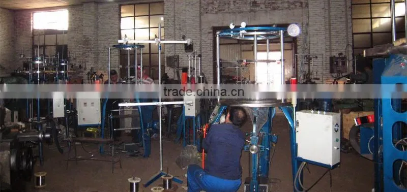 Automatic Stainless Steel Wire Mesh Knitting Machine Manufacturer for filter