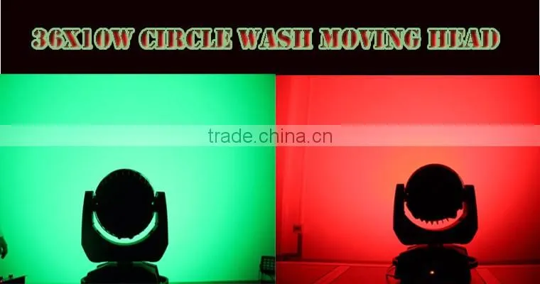 Led Disco Effect Light 36X10W Moving Head Wash