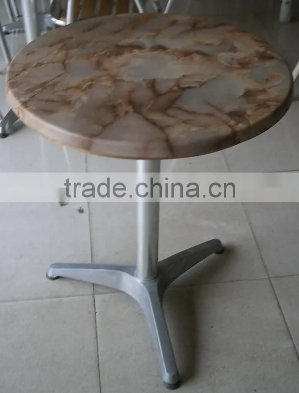 square artificial marble dining table top for sale T2601