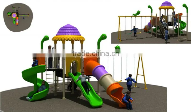 Kids Play Equipment Slide Outdoor Playground