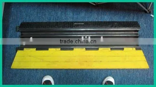 three channel Stage Cable Protector used in Events rental