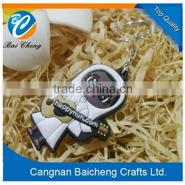 2016 hot soft pvc keychain designed in cute girl for promotion in wholesale price