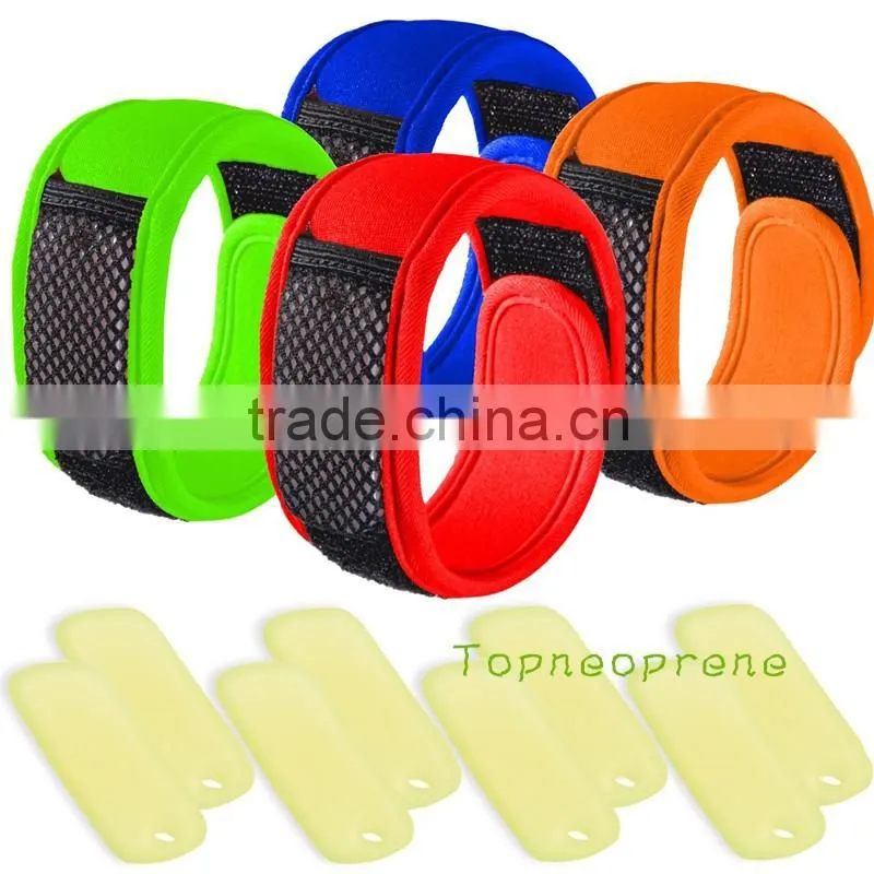 Neoprene mosquito repellent bracelet